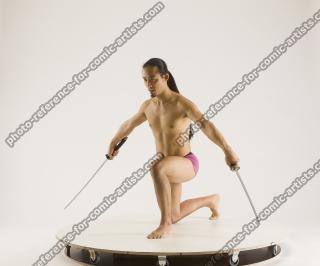 2020 01 ELMER DIFFERENT KNEELING POSES WITH KATANA (5)